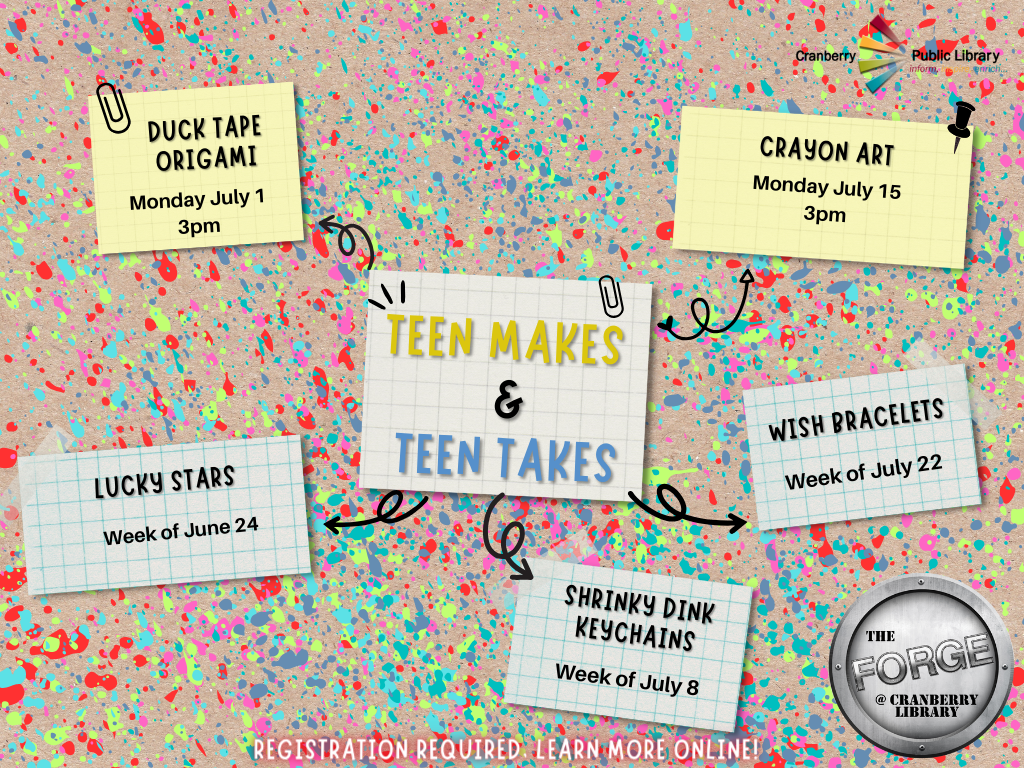 Teen Makes and Takes