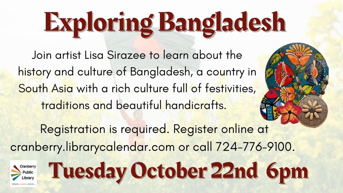 Bangladesh Program Flyer