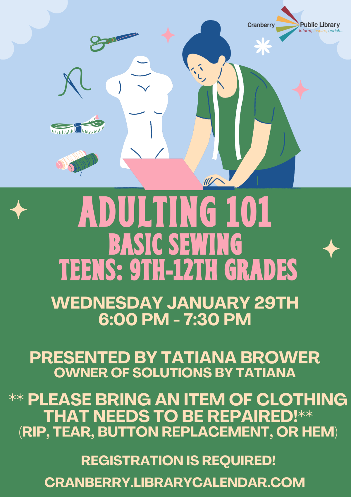 Adulting 101: Sewing