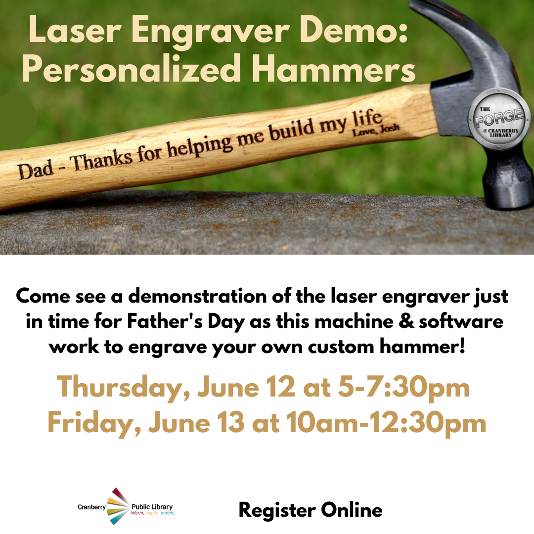 Laser Engraved Hammer Flyer