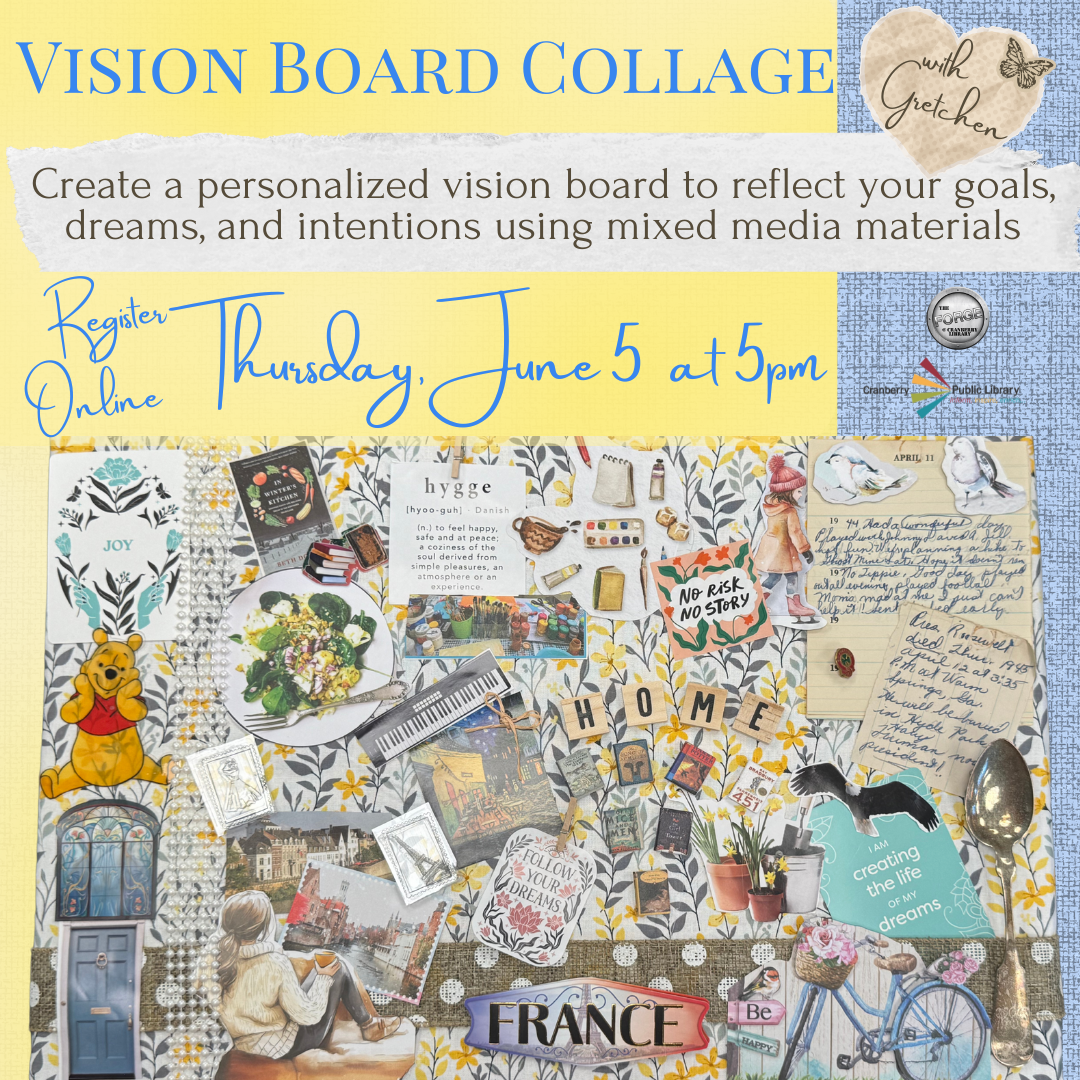 Vision Board Collage Flyer