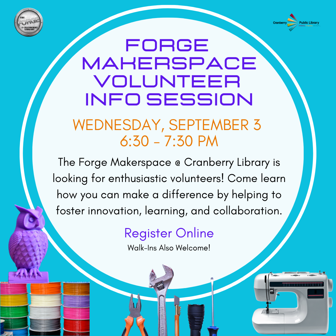 Forge Call for Volunteers