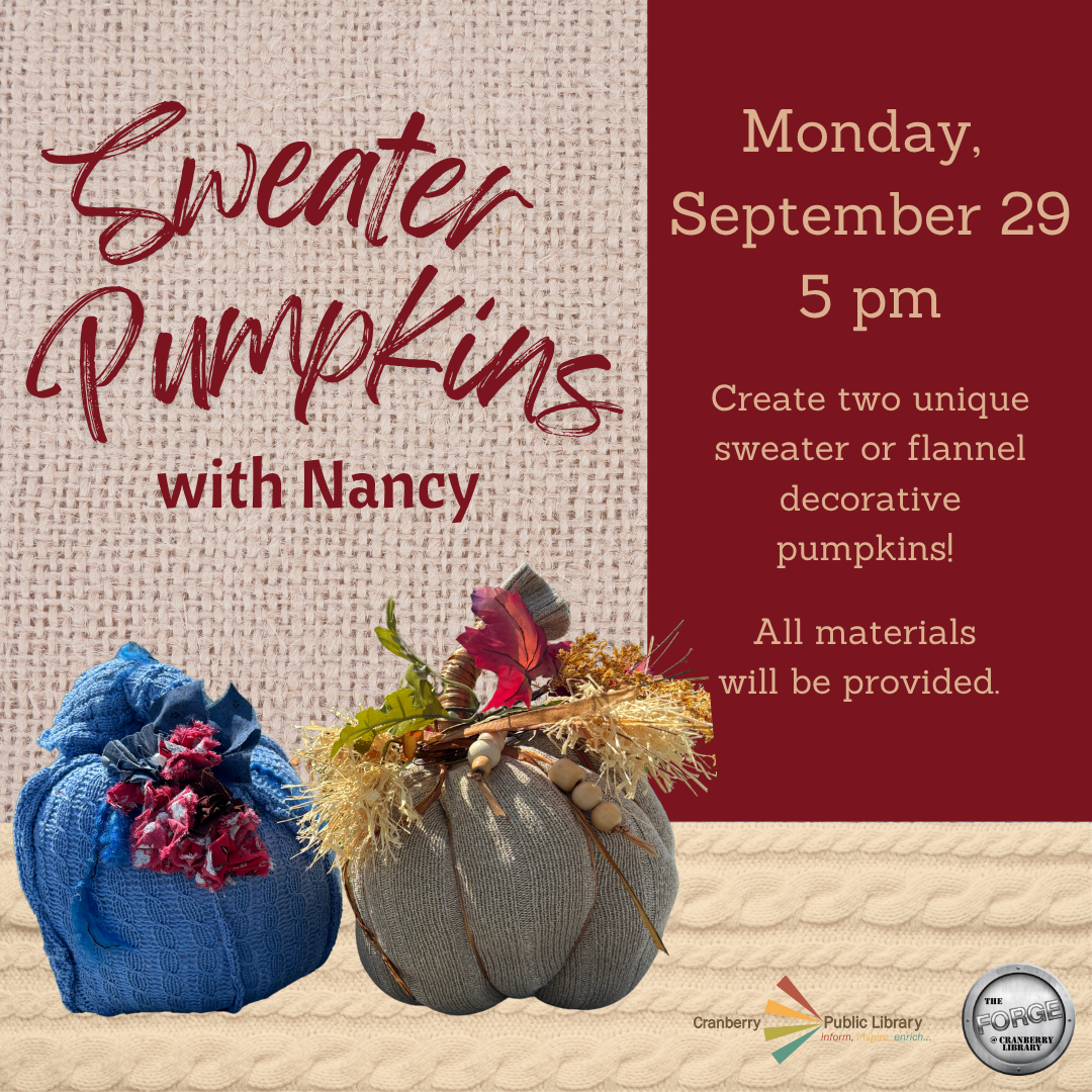 Sweater Pumpkin flyer