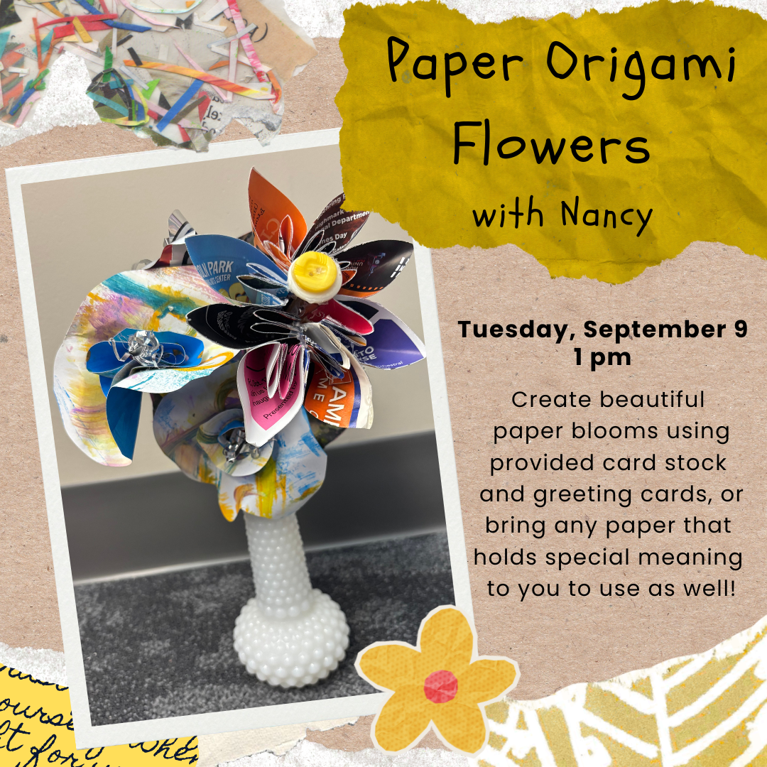 Paper Flower flyer