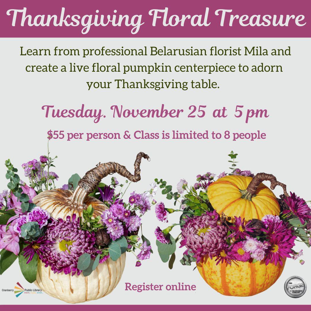 Pumpkin Floral Arrangment