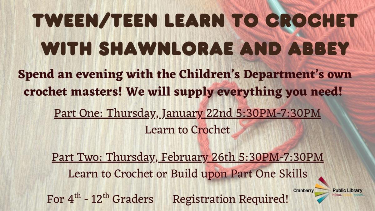 Tween Teen Crochet