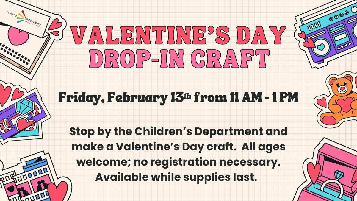 Valentine's Day Drop-In Craft